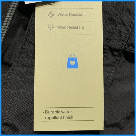 Medium - Mens Elevated Rain Coat - Goodfellow Co - Black - Picture 4 of 7